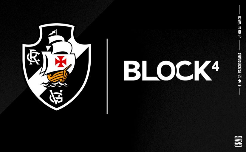 Vasco fecha parceria com Block4 para ingressos colecionáveis