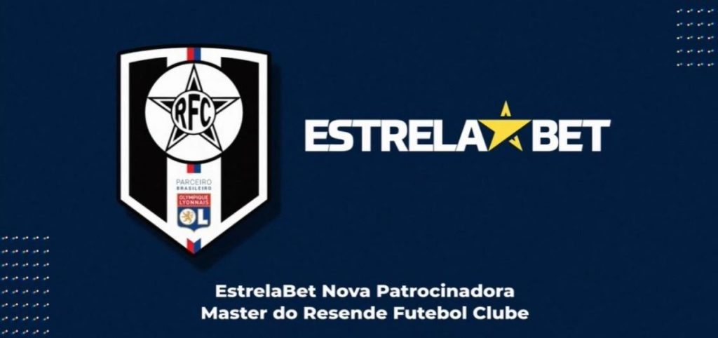 Resende FC anuncia patrocínio máster da EstrelaBet até o fim de 2022