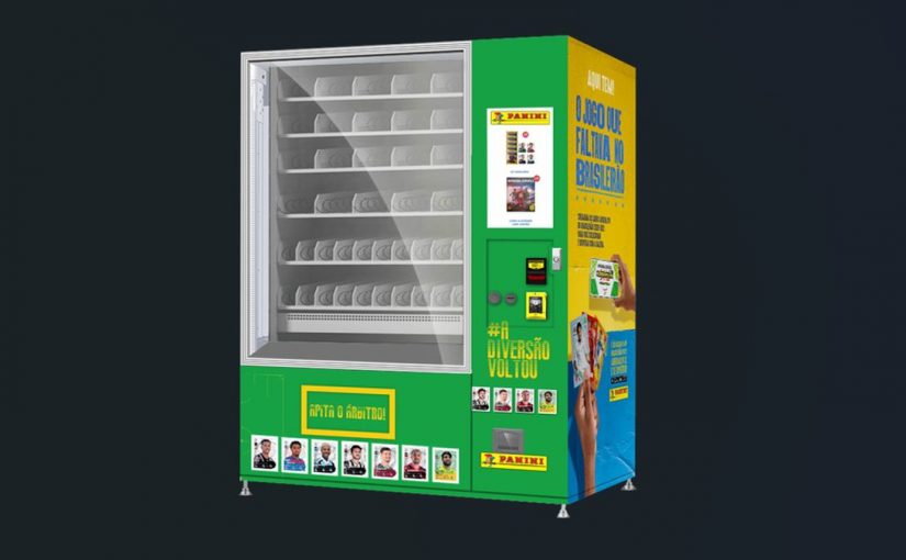Panini cria vending machines para alavancar venda de figurinhas