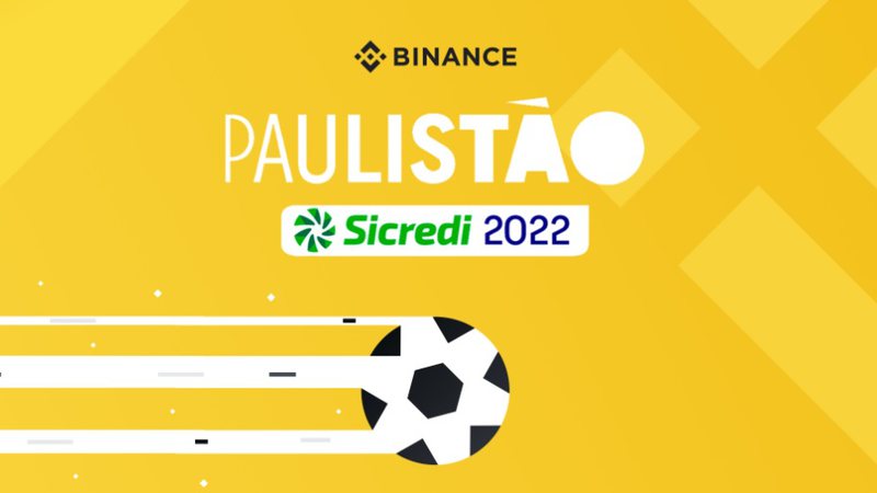 Binance é a nova patrocinadora máster do Paulistão Sicredi 2022