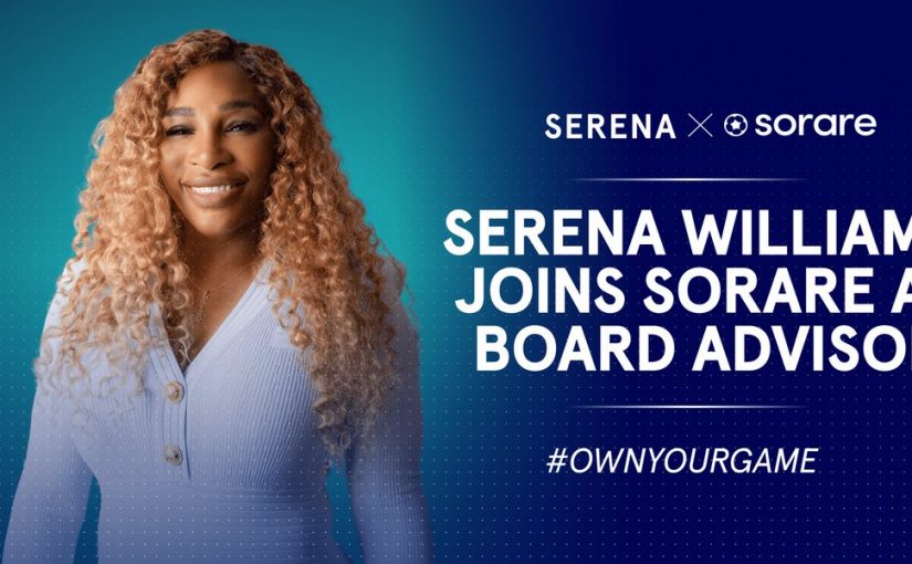 Serena Williams é a nova assessora do conselho de administração da Sorare