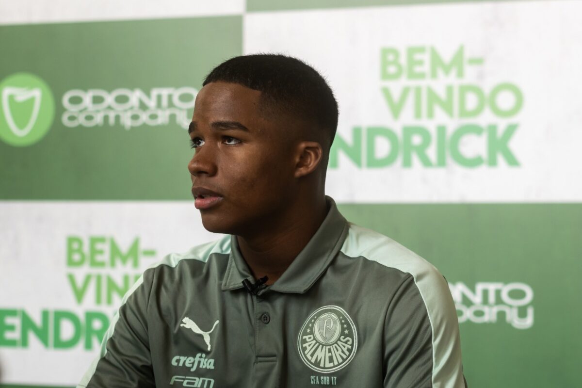 Endrick, do Palmeiras, é o novo embaixador da OdontoCompany