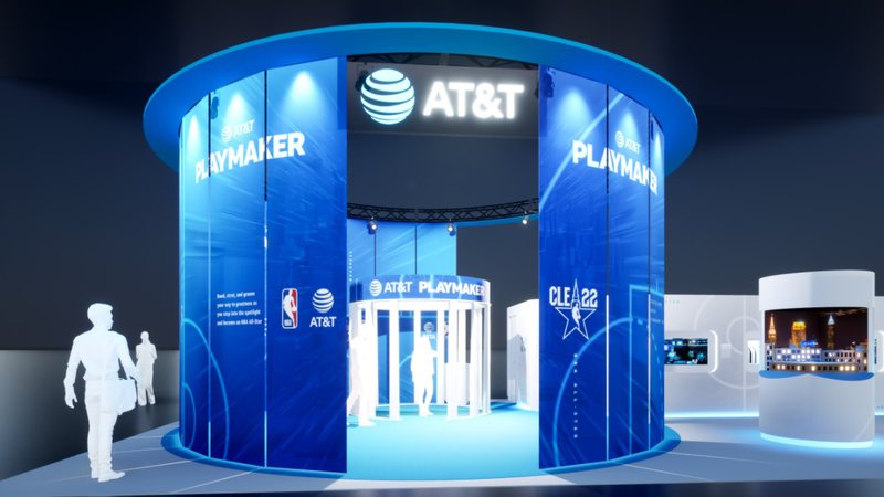 AT&T terá experiências de 5G e metaverso no NBA All-Star Game