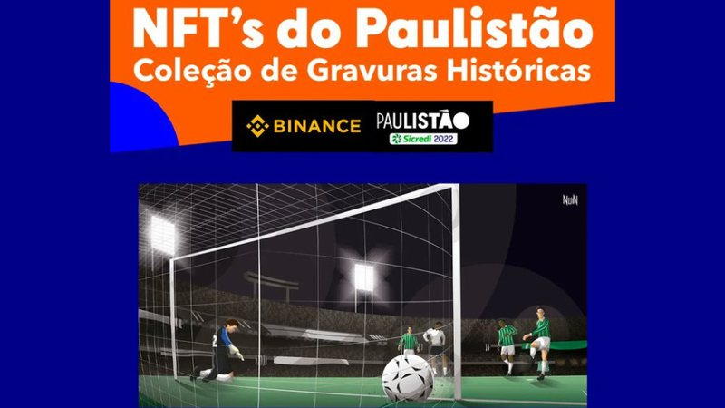 Binance inicia venda de NFTs de gols históricos do Paulistão