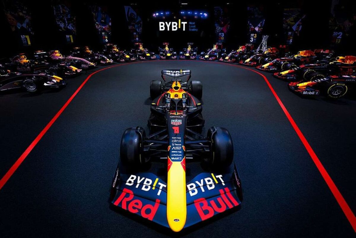 Bybit fecha acordo de US$ 150 milhões com a Red Bull Racing