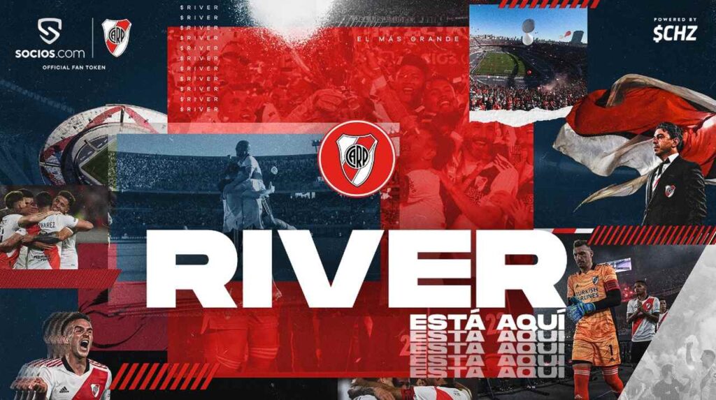 River Plate amplia portfólio sul-americano da Socios.com