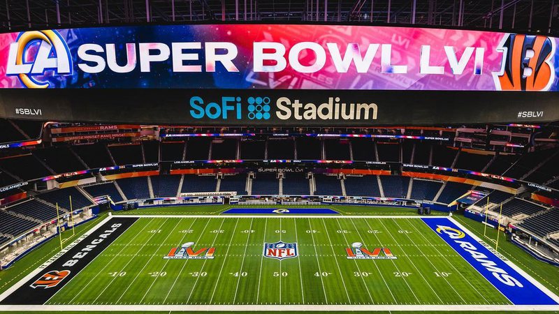 NBC vendeu todos os comerciais para o Super Bowl LVI