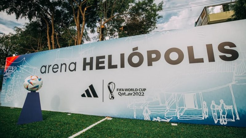 Heliópolis (SP) recebe lançamento da Al Rihla, a bola oficial da Copa do Mundo do Catar