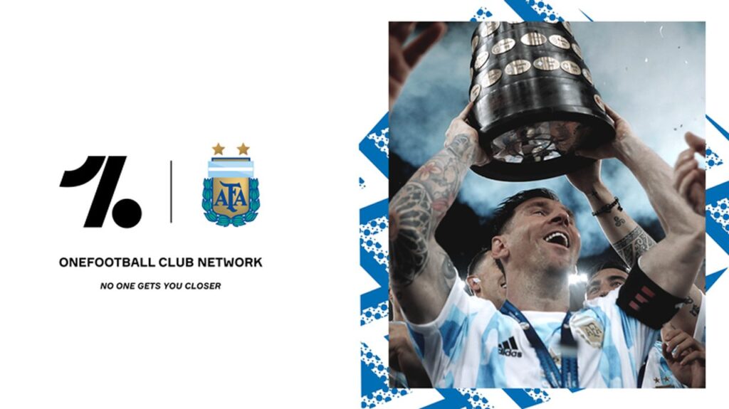 Associação Argentina de Futebol fecha parceria de conteúdo com OneFootball
