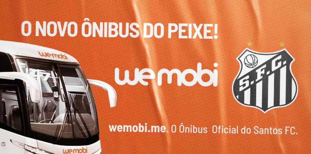 Wemobi fecha patrocínio ao Santos