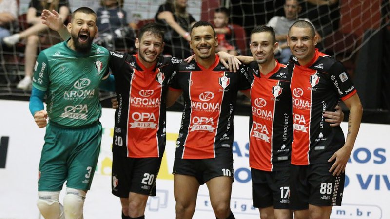Krona renova patrocínio à Liga Nacional de Futsal para 2022