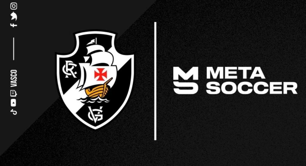 Vasco anuncia parceria com o jogo MetaSoccer