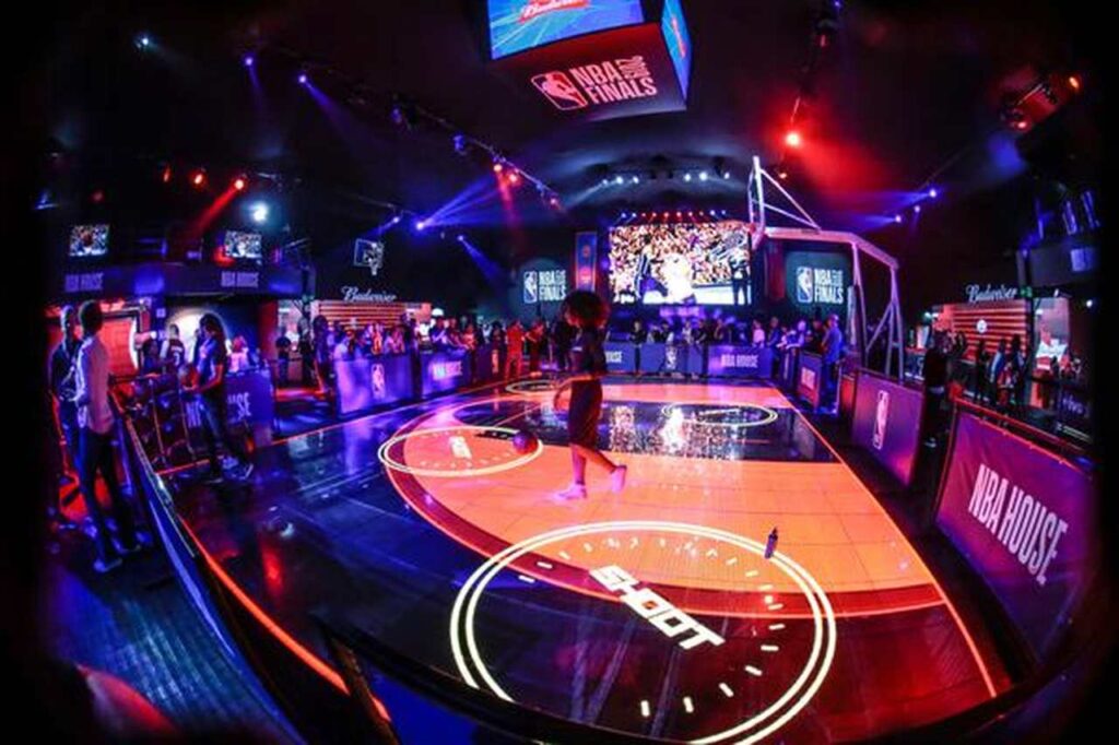 NBA volta com ‘NBA House’ presencial com experiências imersivas para as Finais
