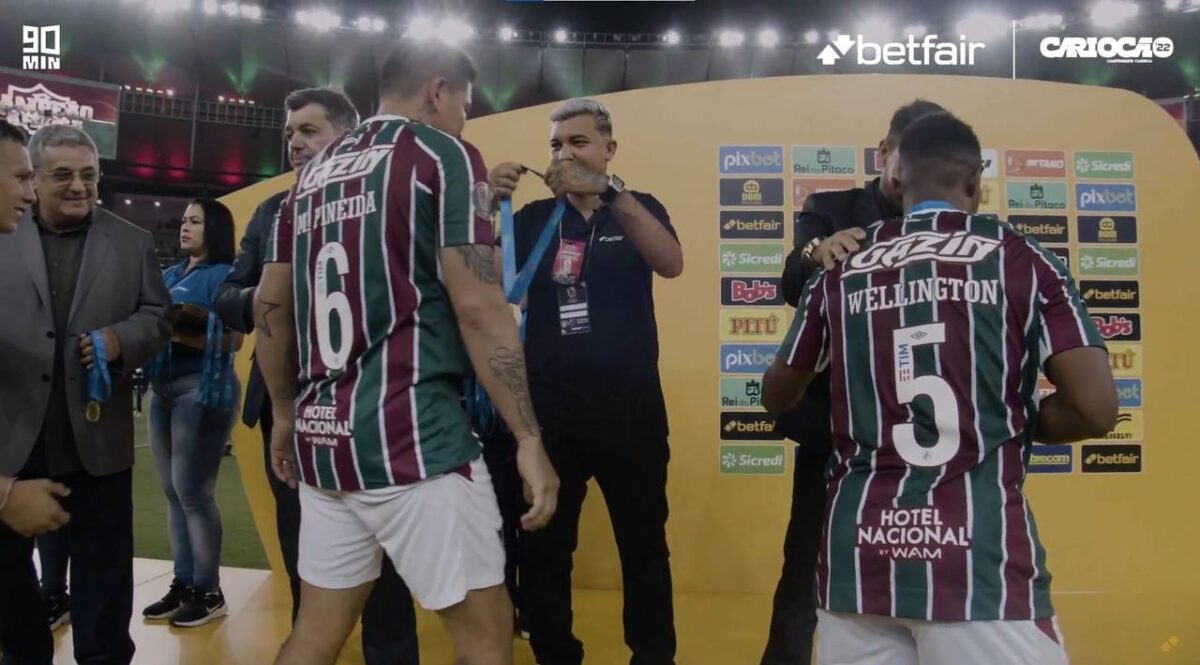 Betfair leva torcedor do Fluminense ao pódio do Campeonato Carioca
