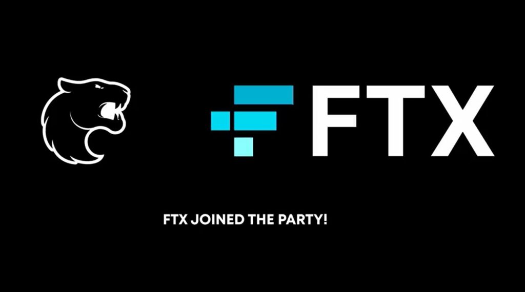 Furia anuncia patrocínio de R$ 15 milhões com a FTX