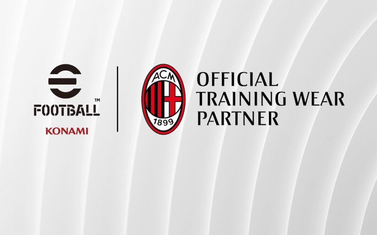 Milan fecha com Konami e terá eFootball no uniforme de treino