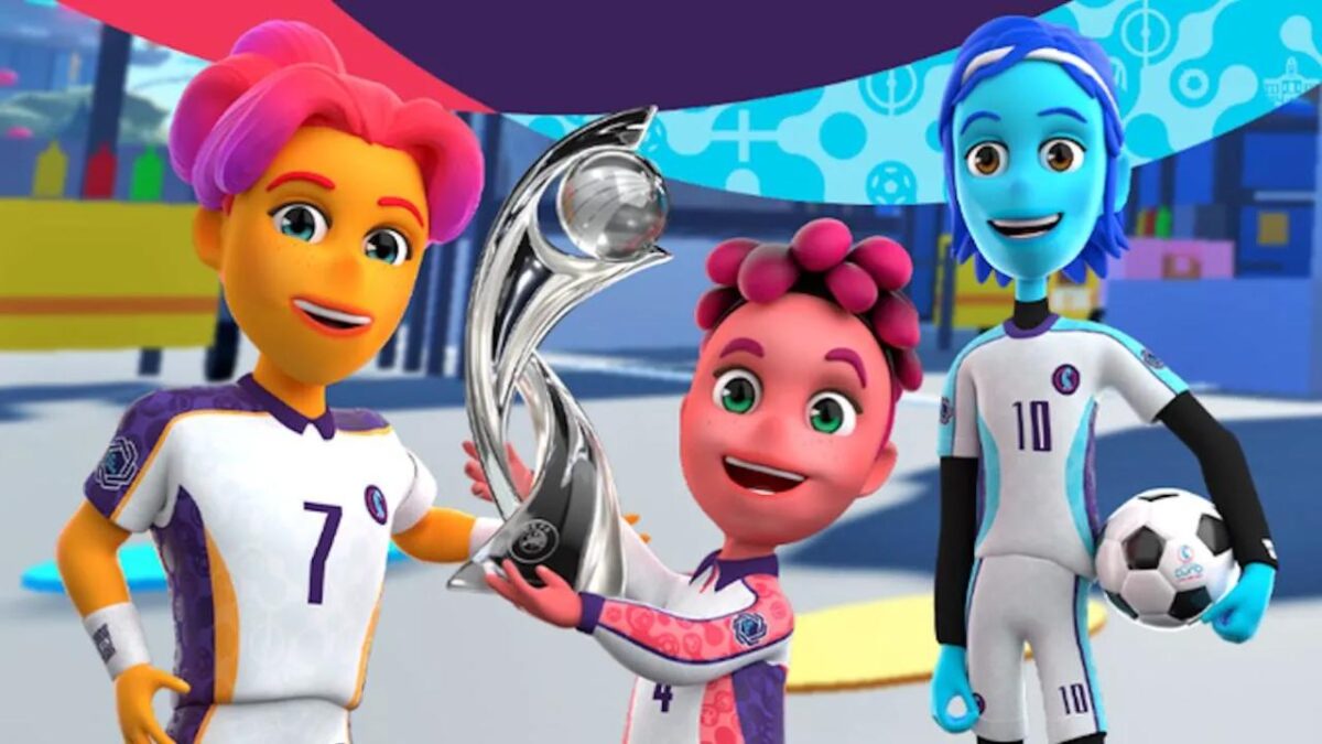UEFA utiliza metaverso para apresentar mascotes da Euro feminina 2022