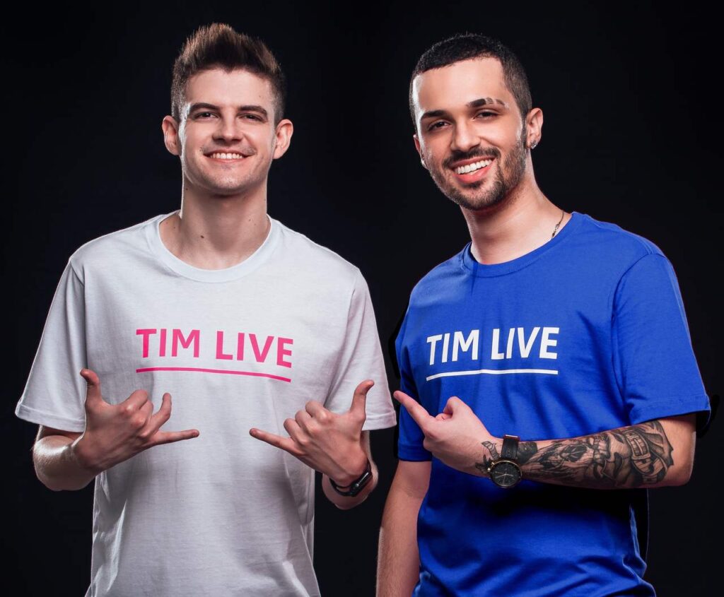 TIM renova com paiN e terá Kami e DyNquedo como embaixadores da TIM Live