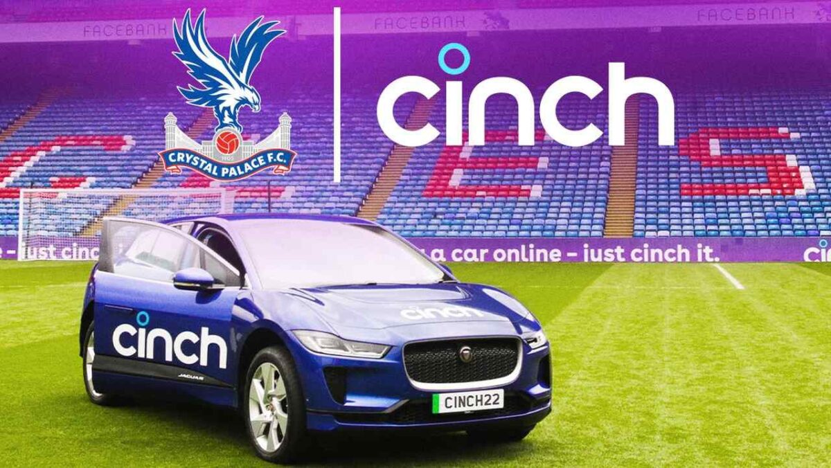 Cinch é a nova patrocinadora máster do Crystal Palace