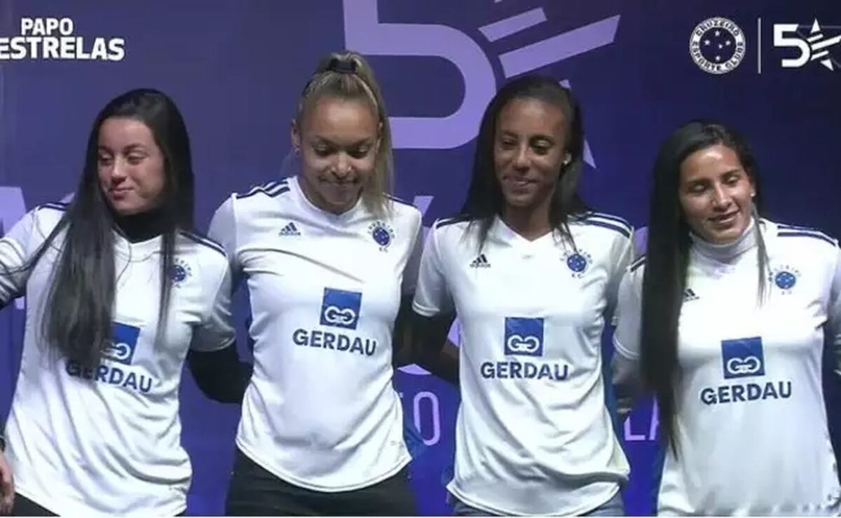 Gerdau é nova patrocinadora máster do time feminino do Cruzeiro