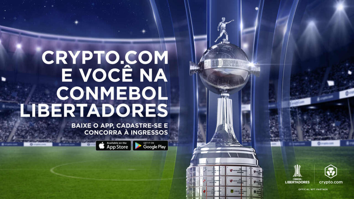 Crypto.com lança sorteio que dará 140 ingressos para jogos Libertadores