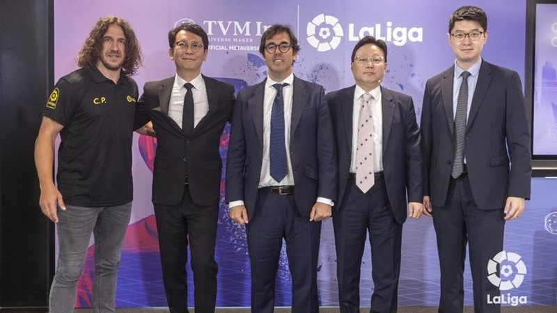 Por metaverso, LaLiga fecha parceria com sul-coreana TVM