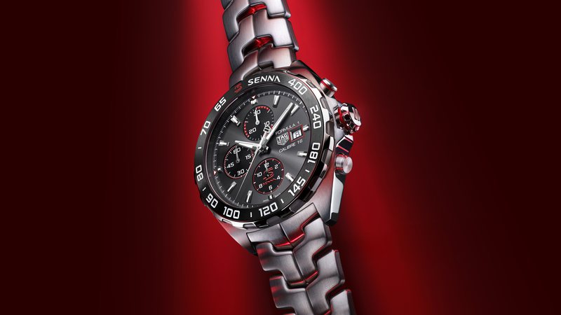 TAG Heuer apresenta novo relógio em homenagem a Ayrton Senna