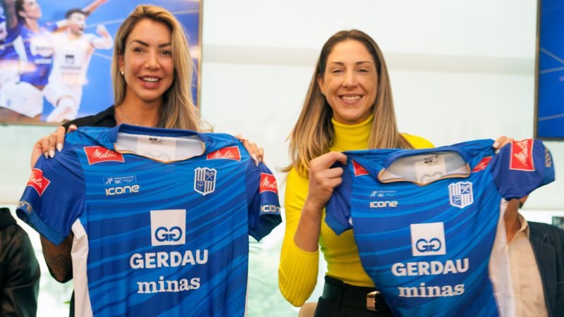 Gerdau é a nova patrocinadora máster do vôlei feminino do Minas Tênis Clube