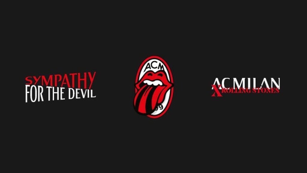 AC Milan lança coleção em parceria com os Rolling Stones