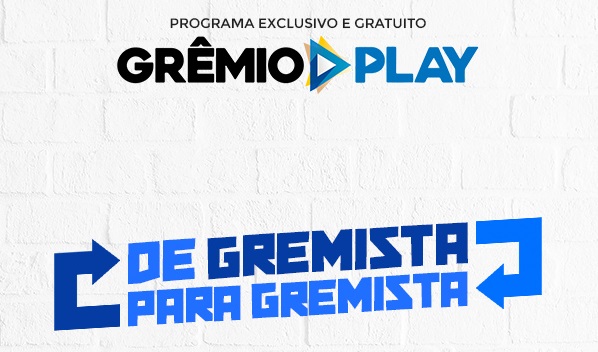Grêmio Play lança programa de entrevistas com personalidades gremistas