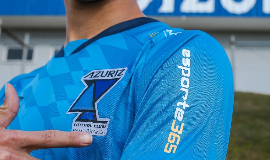 Casa de apostas Esporte365 fecha com o Azuriz para a manga da camisa
