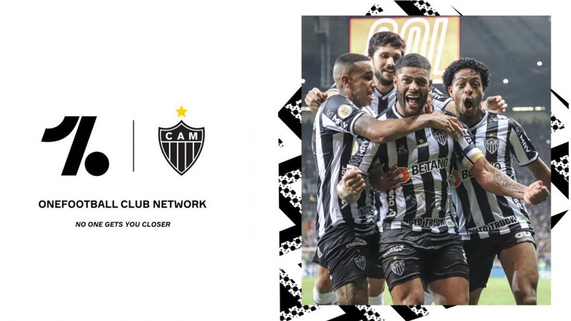Atlético-MG fecha parceria global com plataforma digital OneFootball