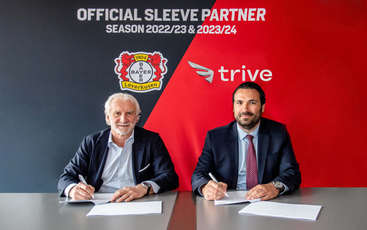 Leverkusen fecha acordo de patrocínio com a plataforma de investimentos Trive
