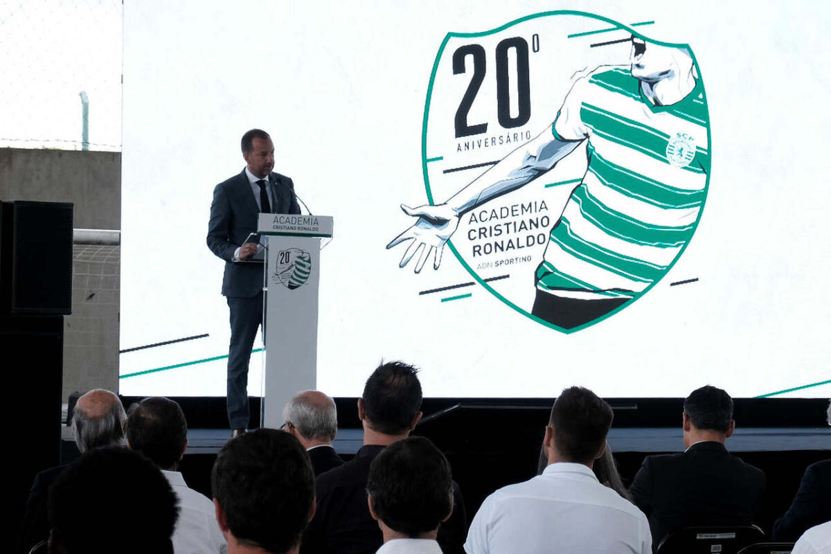 Sporting apresenta detalhes da Academia Cristiano Ronaldo