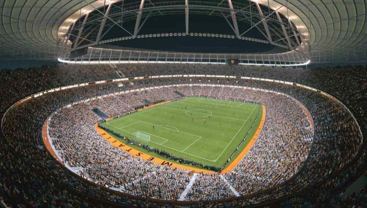 Nou Mestalla, novo estádio do Valencia, poderá receber até 70 mil pessoas