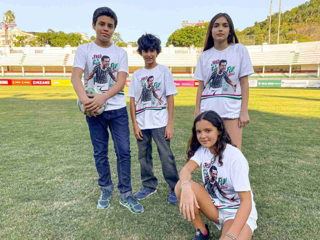 Braziline lança camisa infantil em homenagem a Fred