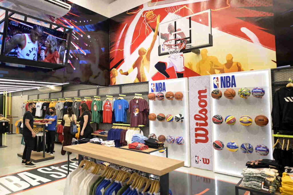 NBA anuncia expansão da rede NBA Store e chega a 21 lojas no Brasil