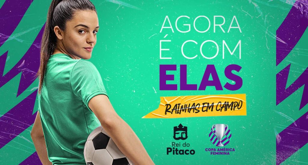 Rei do Pitaco lança liga feminina para a Copa América