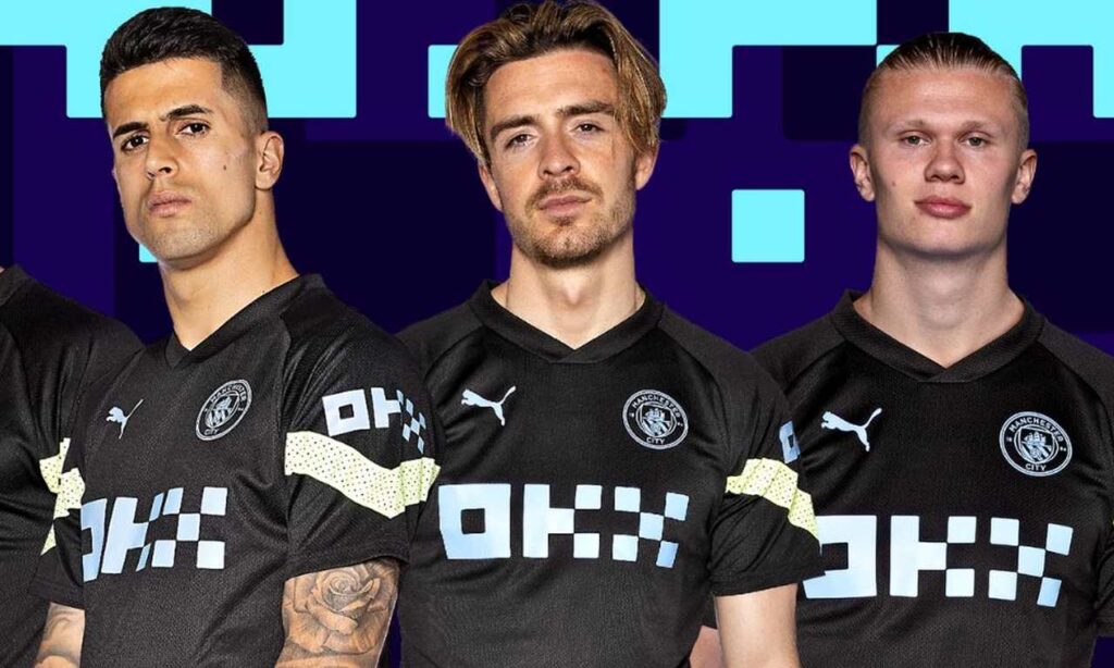 OKX amplia parceria com Manchester City e estampará marca no uniforme de treino