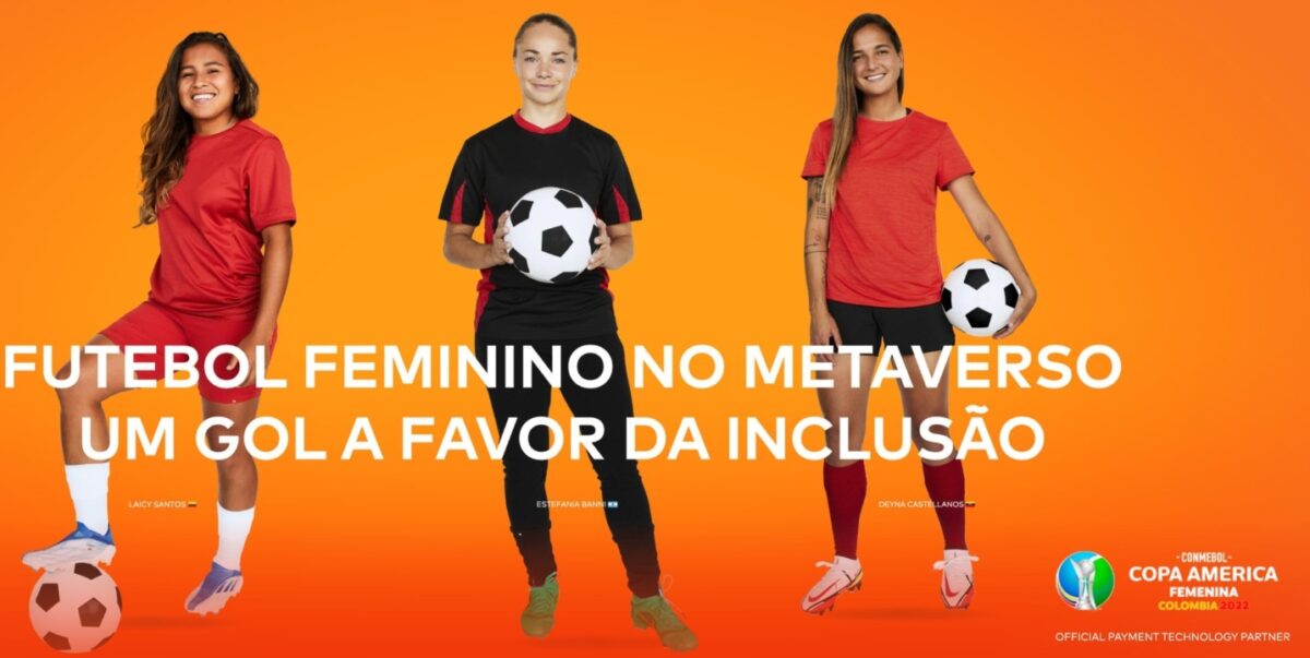 Mastercard usa metaverso e NFT para ativar Copa América feminina