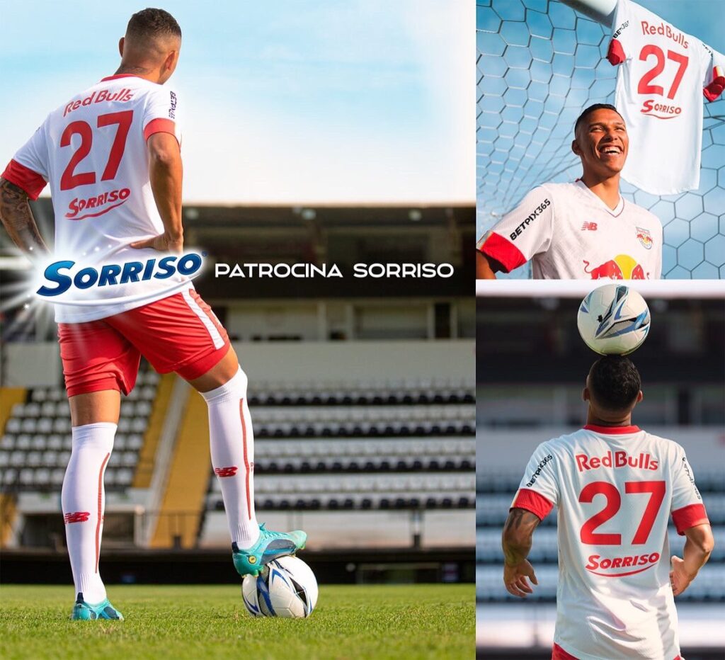 No ‘maior match da história do futebol’, Sorriso patrocina Sorriso, do Red Bull Bragantino