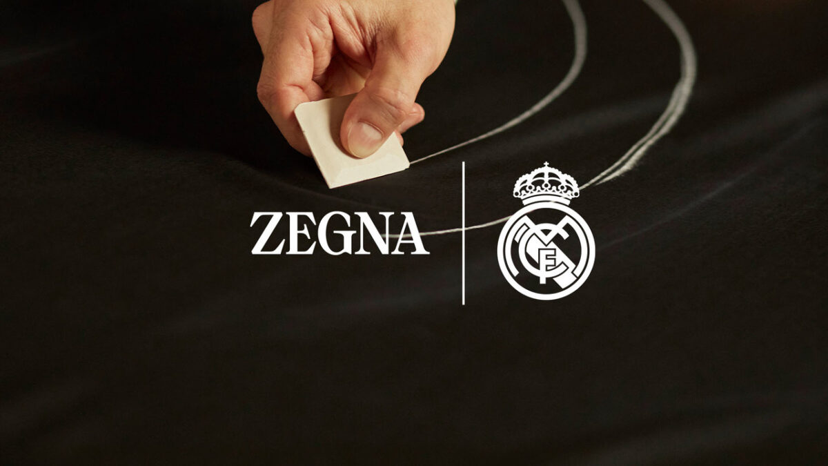 ZEGNA é a nova parceira de roupas de viagem e de luxo do Real Madrid