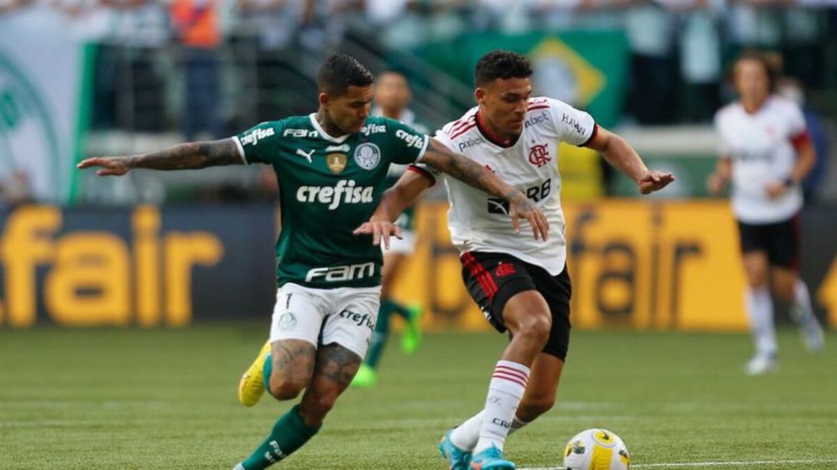 Palmeiras x Flamengo registra maior audiência do Brasileirão 2022 na Globo no Rio de Janeiro