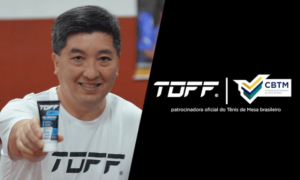 Confederação Brasileira de Tênis de Mesa anuncia Toff como nova patrocinadora