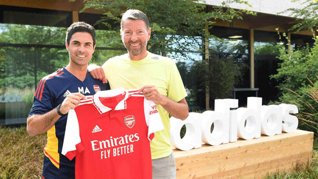 Juntos desde 2019, Arsenal e Adidas renovam patrocínio até 2030