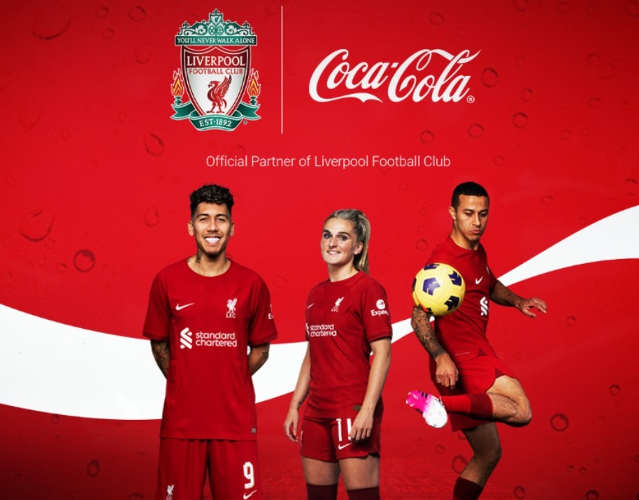 Coca-Cola é a nova patrocinadora de Liverpool e Tottenham