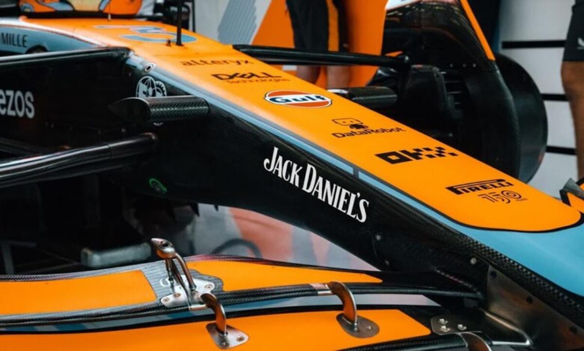Jack Daniel’s desembarca na F1 e estará com a McLaren em 2023
