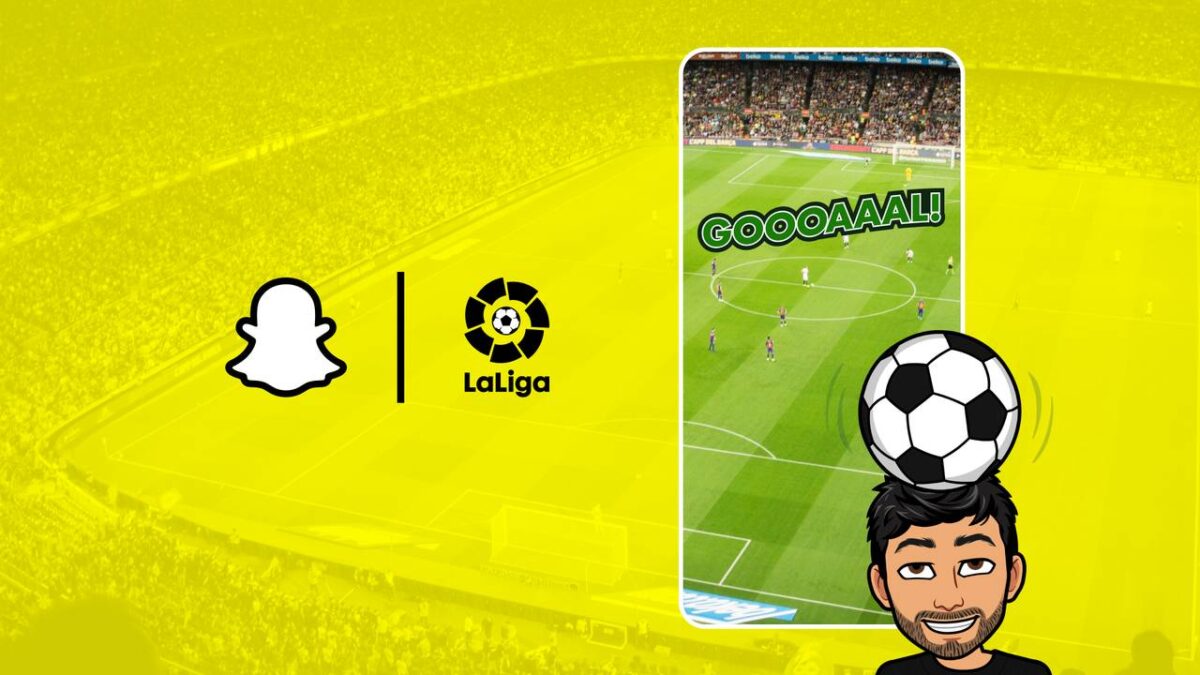 LaLiga e Snapchat levarão conteúdos exclusivos do futebol espanhol aos usuários