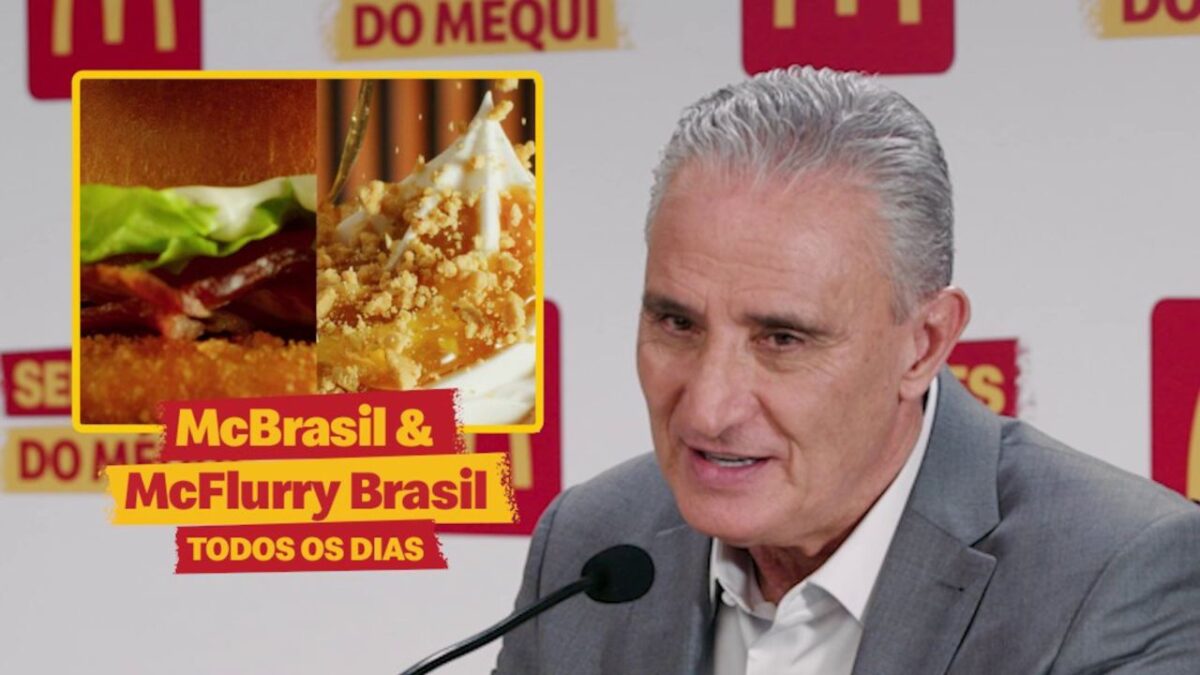 Tite anuncia os sanduíches especiais do Mc Donald’s para a Copa do Mundo 2022