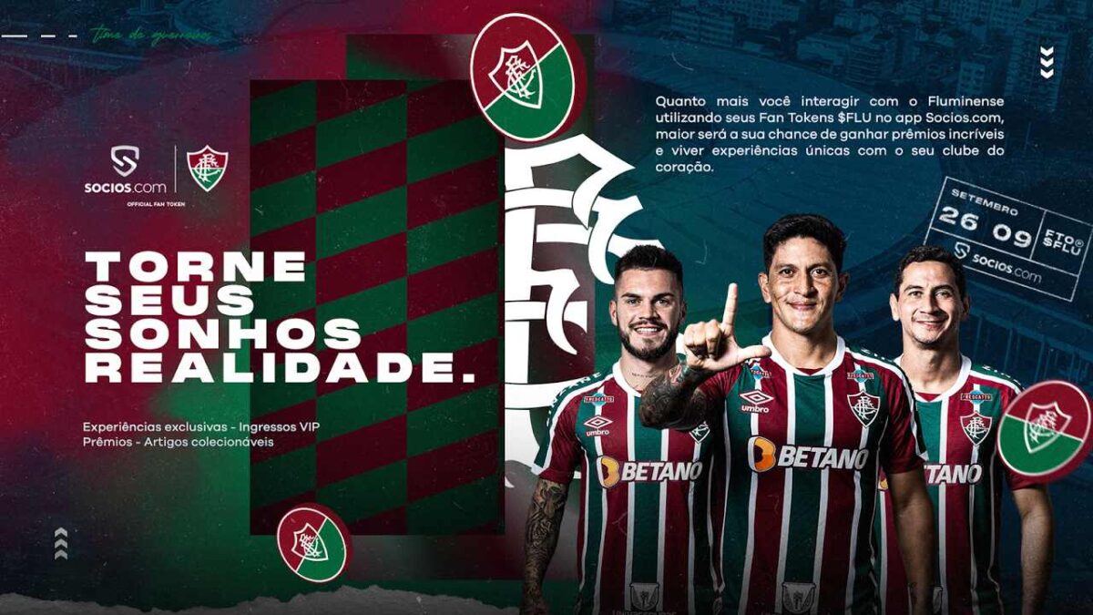 Socios.com e Fluminense confirmam data oficial de lançamento do ＄FLU